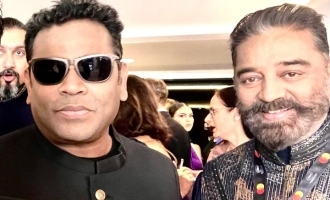 Two legends in a single frame - AR Rahman twins with Kamal Haasan at Cannes