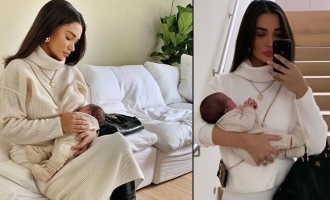 Amy Jackson's emotional conversation video with her one month old son