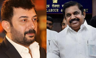 Arvind Swamy's reaction to Palanisamy becoming the CM