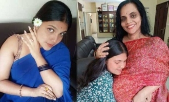 23 year old actress's mother gives birth to baby in 'Veetla Vishesham' style