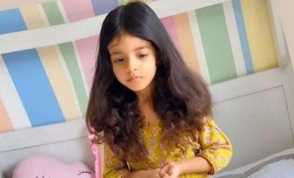 Thalapathy film actress's lil daughter turns a makeup artist - Cute photos viral