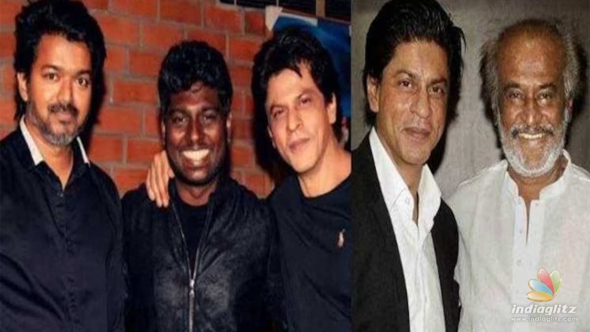 Shah Rukh Khan reveals watching and learning from Atlee, Vijay and Rajini films