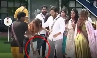 Angry actress throws slipper at abusive male actor - 'Bigg Boss Tamil 6' house turns violent