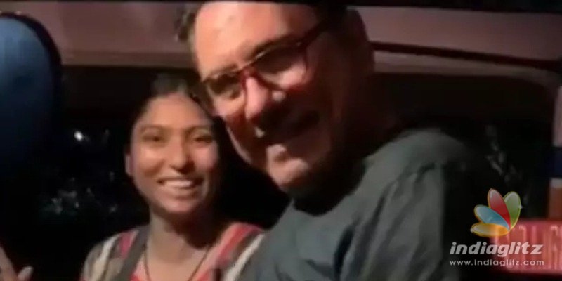 Kaappaan actor releases awesome video of auto driver turned actress
