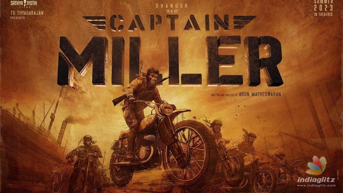 Dhanushâs âCaptain Millerâ hot official update revealed with a mass BTS photo!