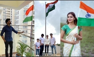 Pan Indian film stars celebrate 75th Indian Independence Day - Viral photos