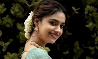 Keerthy Suresh's adorable onam special photoshoot with her baby boy wins hearts