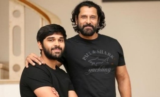 Dhruv Vikram opens up about his dad Chiyaan Vikram's health status