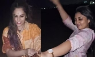 Check what 'Cooku With Comali' stars did in the beach at night