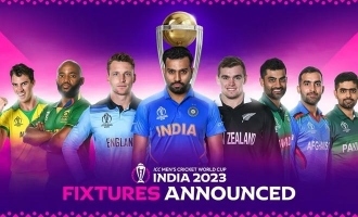 ICC officially unveils the upcoming ODI WC 2023 schedule to be held in India!