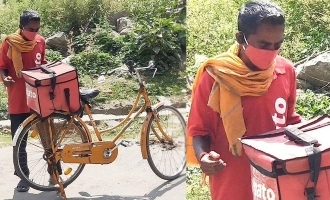 The person who delivered the food on the bicycle: The twist that occurred in 24 hours!