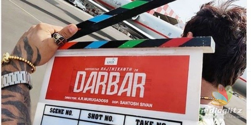Bollywood actor begins shooting for Darbar!