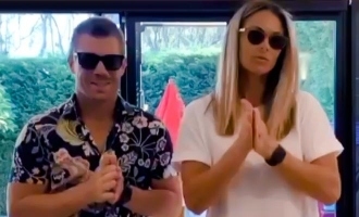 David Warner and family back with a Devar Magan tribute dance!