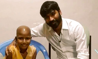 Touching ! Dhanush fulfills 12 year old girl's last wish