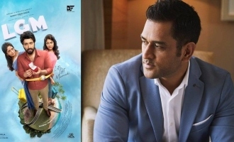 Thala Dhoni honors the crew of his Tamil movie 'LGM' on May Day - Viral video