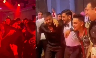 MS Dhoni party with Hardik Pandiya rapper Badshah in Dubai Sakshi Singh Dhoni instagram stories