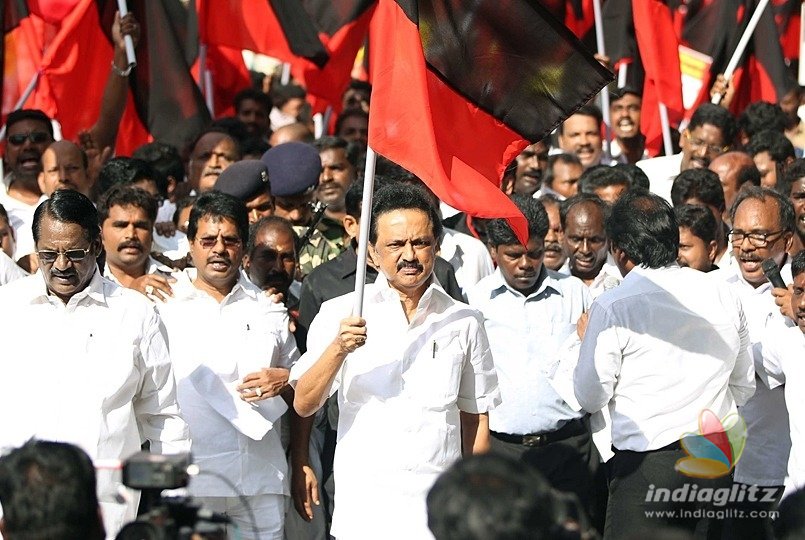 DMK’s protest cripples normal life in various parts of the State