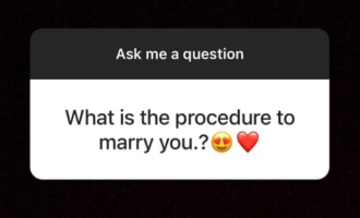 What is the procedure to marry you? Actress reply!