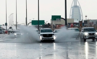Dubai flooded in heavy rainfall