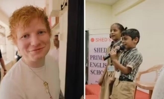 Ed Sheeran's Heartwarming School Visit in Mumbai Sparks Adoration Among Fans