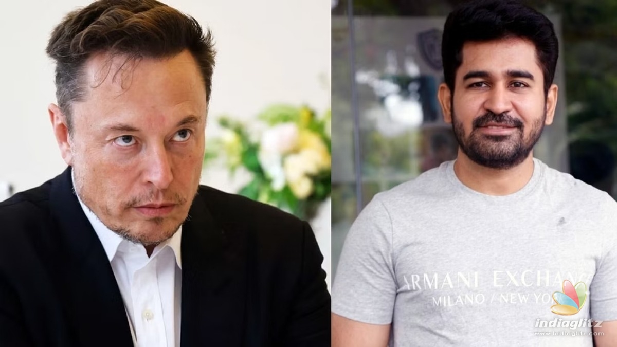 Vijay Antony reveals that Elon Musk will produce a Tamil movie soon