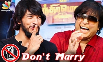 DON'T MARRY !! Karthik Advice to Gautham - Fun Interview