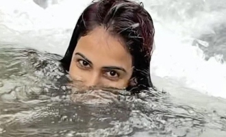 Genelia takes a cool swim in a waterfall - video goes viral