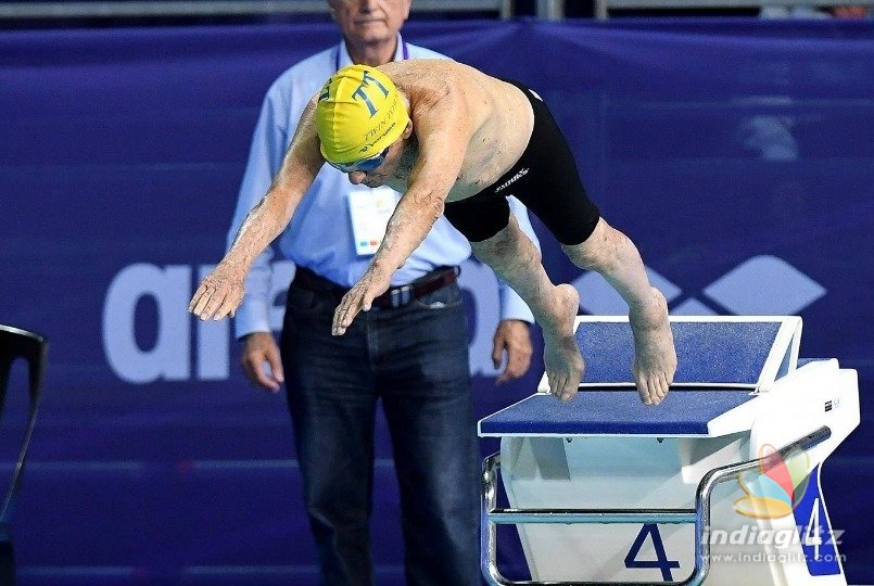 INSPIRING ! 99 year old man breaks swimming world record!