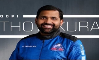 Gopi Thotakura Becomes First Indian on Blue Origin's Space Tourism Mission