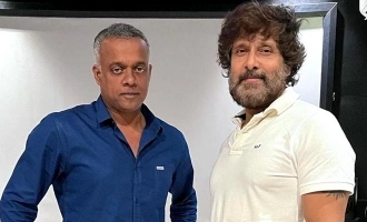 Gautham Menon indicates the fourth film release for Chiyaan Vikram in 2022!