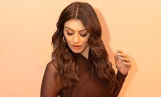 Hansika 51: The title and first look of Hansika's upcoming thriller unveiled!