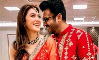 Hansika makes a dashing entry as a new bride! First video out