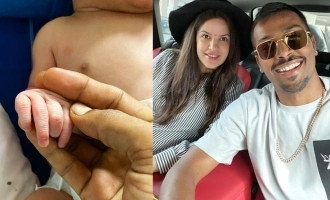 Hardik Pandya shares an extremely cute photo with his baby!