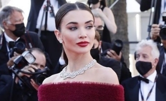 Amy Jackson's Royal Red Carpet look make heads turn- Check Here!