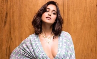 Ileana D'Cruz flaunts her curves in a plunge neck cape - Viral pictures
