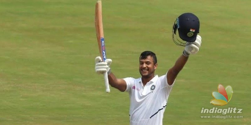 Mayank Agarwal hits his second double century goes past Don Bradman record