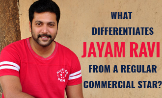 What differentiates Jayam Ravi from a regular commercial star?