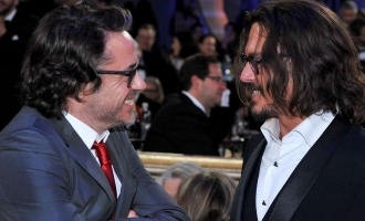 Johnny Depp's Oops Moment: Robert Downey Jr. Oscar Congrats Gone Wrong!