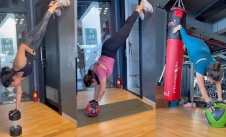 Jyothika's unbelievable upside down workout video rocks the internet