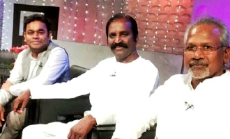 Mani, ARR and Vairamuthu complete a song in 8 hours