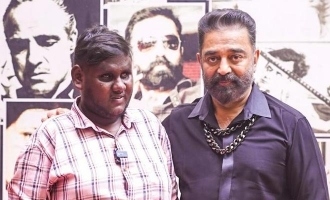 Kamal Haasan's kind gesture to Visually impaired singer Thirumoorthy wins hearts
