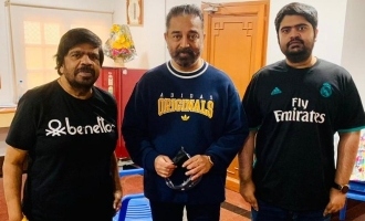 Kamal's emotional message after meeting T. Rajendar before his flight for further treatment