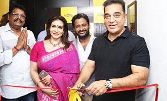 Kamal Haasan Inaugurates New Dubbing Studio at Le Magic Lantern