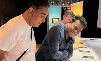 Kamal Haasan and A.R. Rahman visit Oscar Museum together, pics go viral