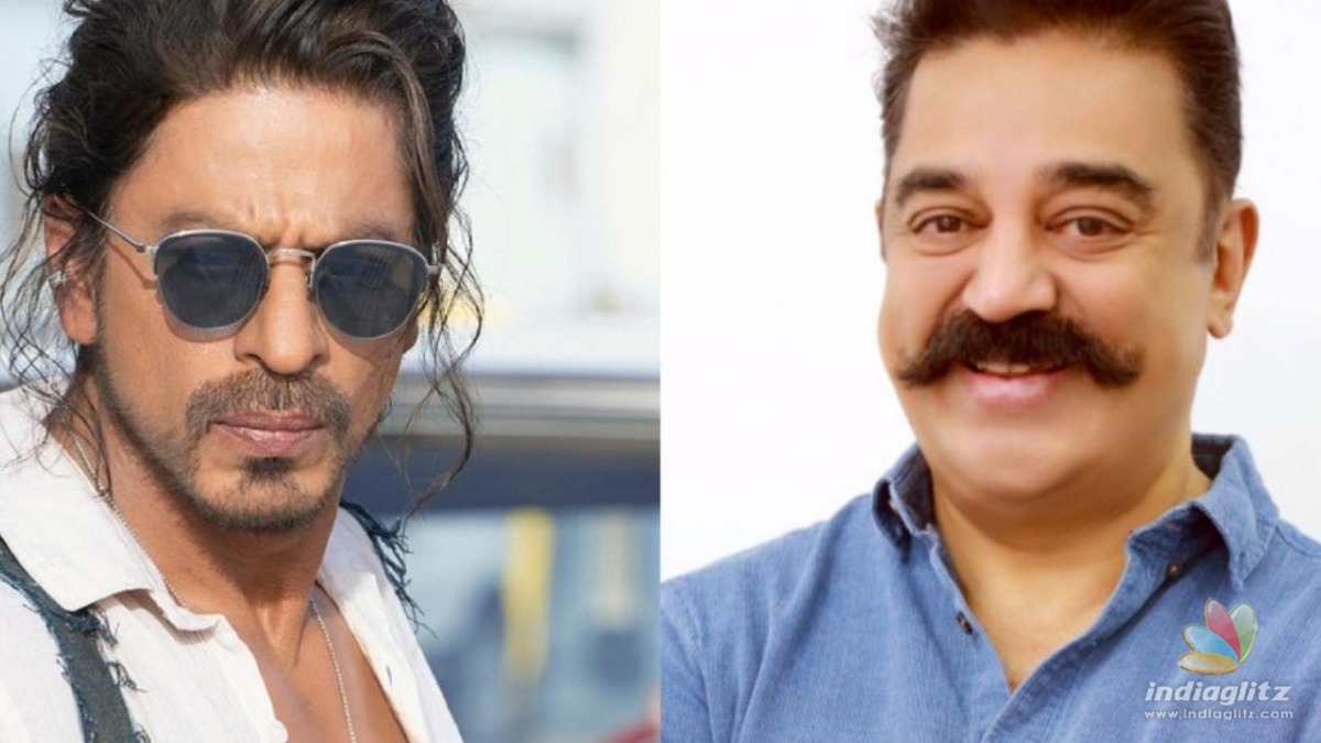 Kamal Haasan watches SRKs Pathaan with 80s heroines - Pics go viral