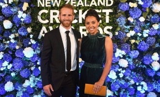 new zealand captain kane williamson welcomes second child with wife sarah raheem picture