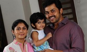 Karthi reveals why he had his son seven years after his daughter was born