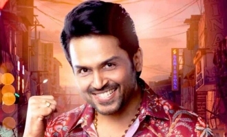 Karthi's stunning getup in 'Japan' Pongal special poster sways fans