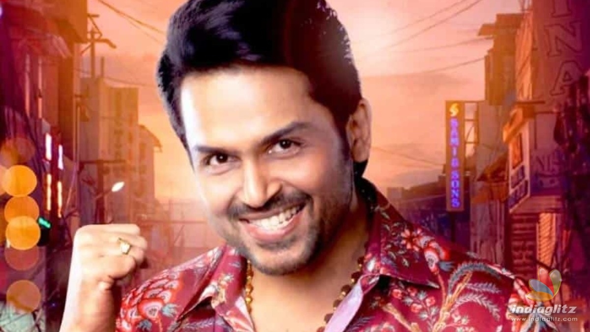 Karthi in another quirky mode for new Pongal special poster of Japan