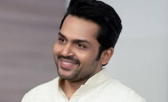 Karthi turns playback singer once again for top music director - Official details